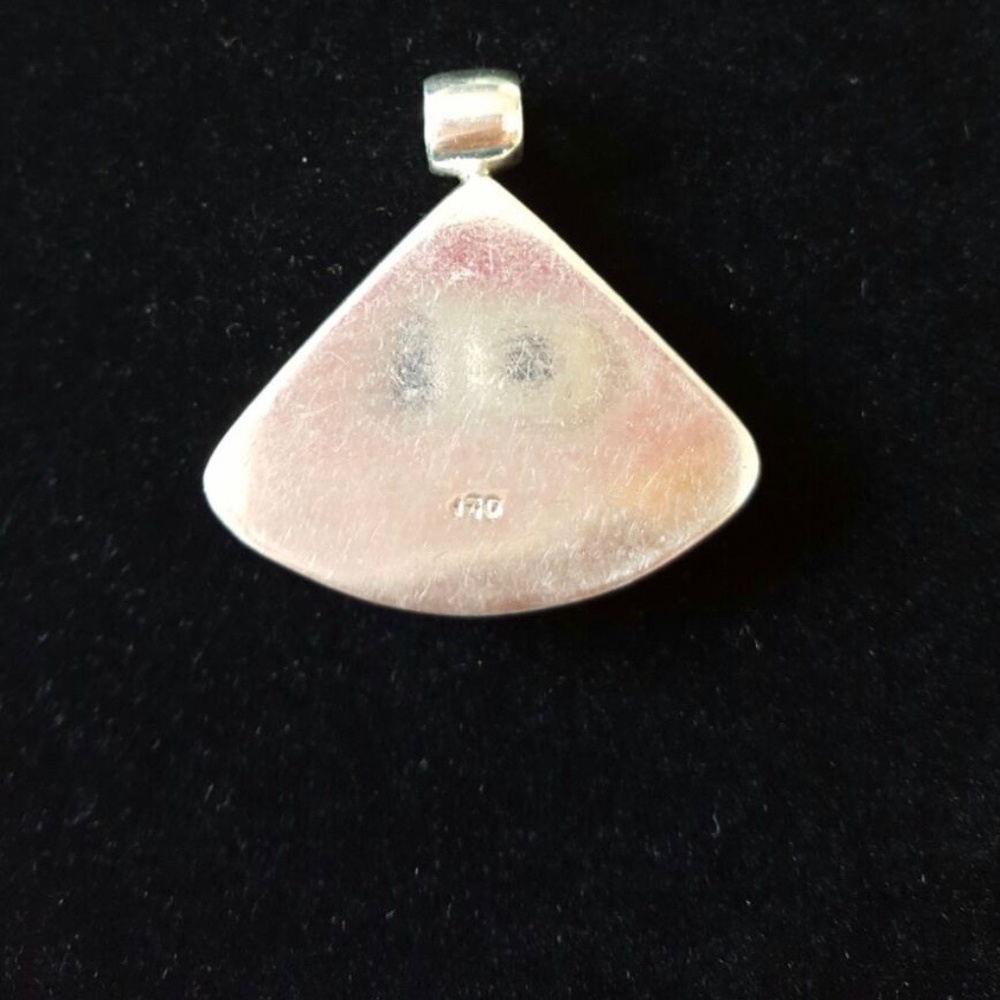New Solid Peruvian Silver 950 Pendant - image 2